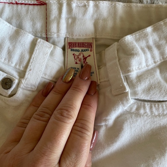 True Religion Girls white denim jeans - Picture 4 of 5